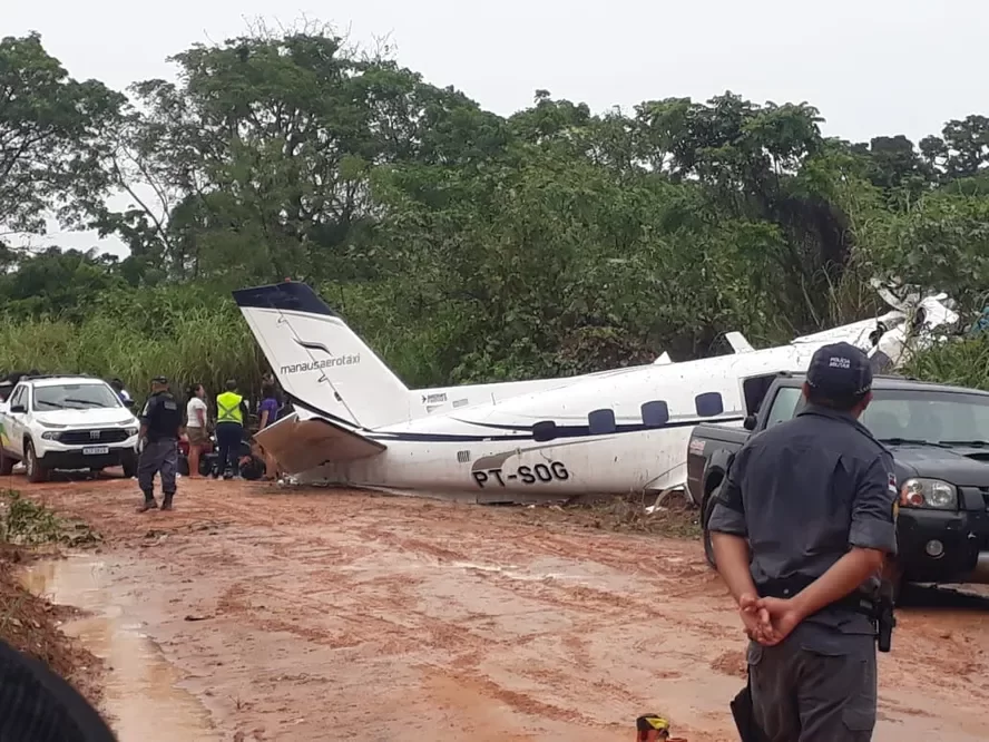 Tragédia no Amazonas: avião de pequeno porte cai e deixa 14 mortos