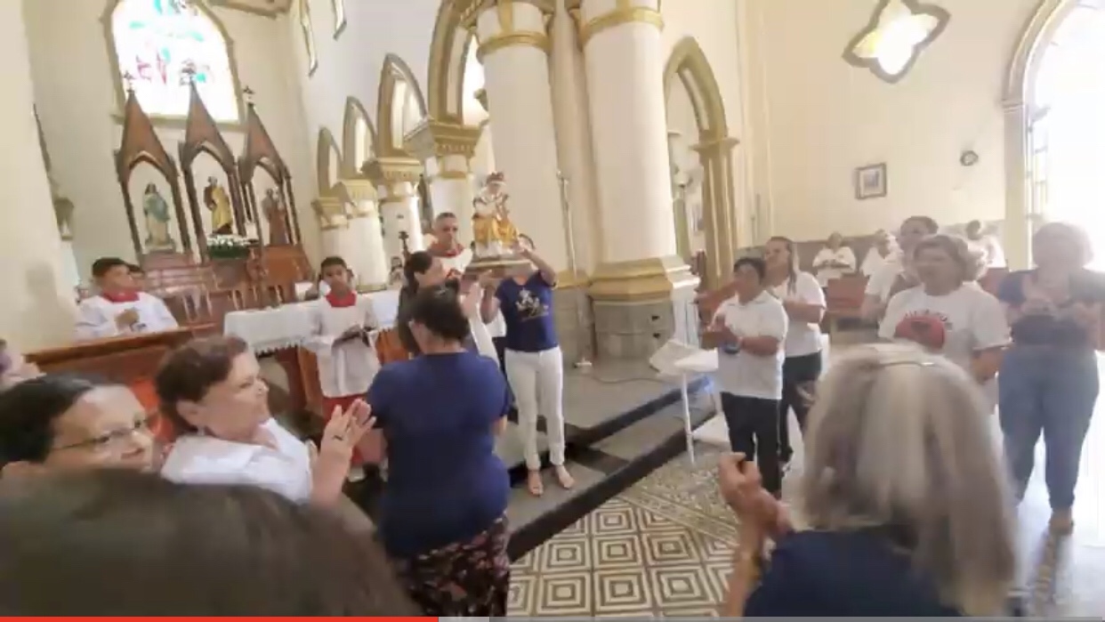 Acompanhe ao vivo a missa deste domingo(26), na Paróquia de São Pedro, em Itapetim