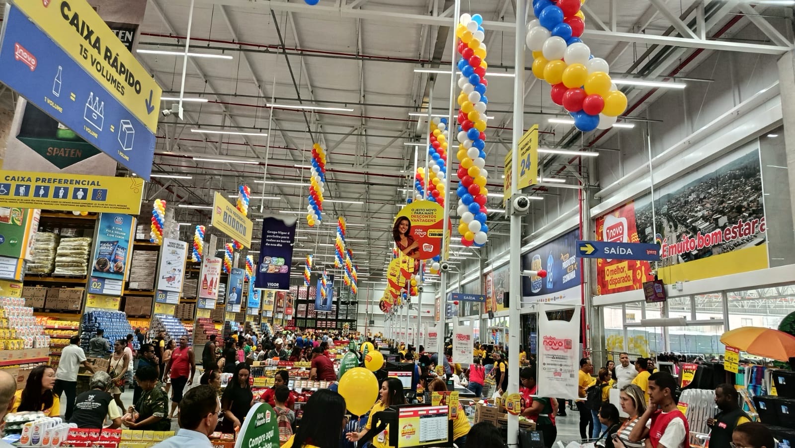6 ANOS – Até domingo, Novo Atacarejo premia clientes com R$600 mil