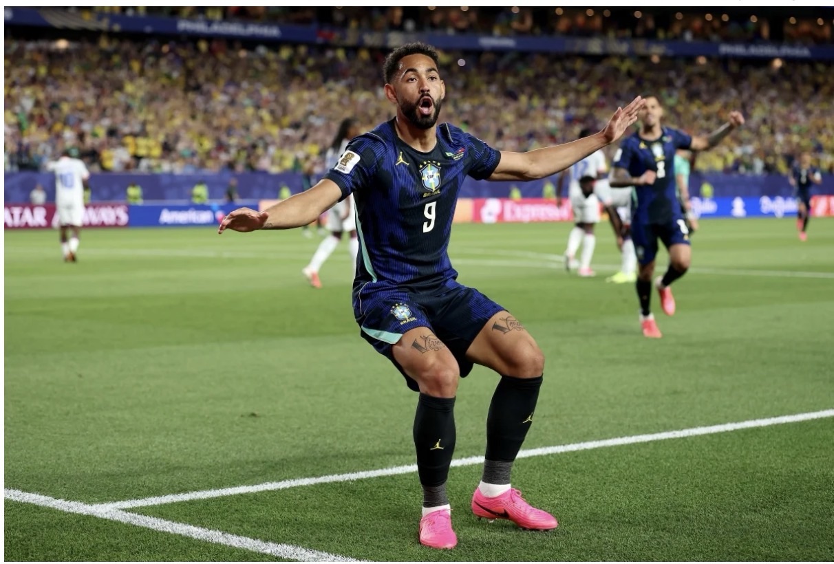 Mateus Cunha marca duas vezes e Brasil abre vantagem sobre o Haiti na Copa do Mundo