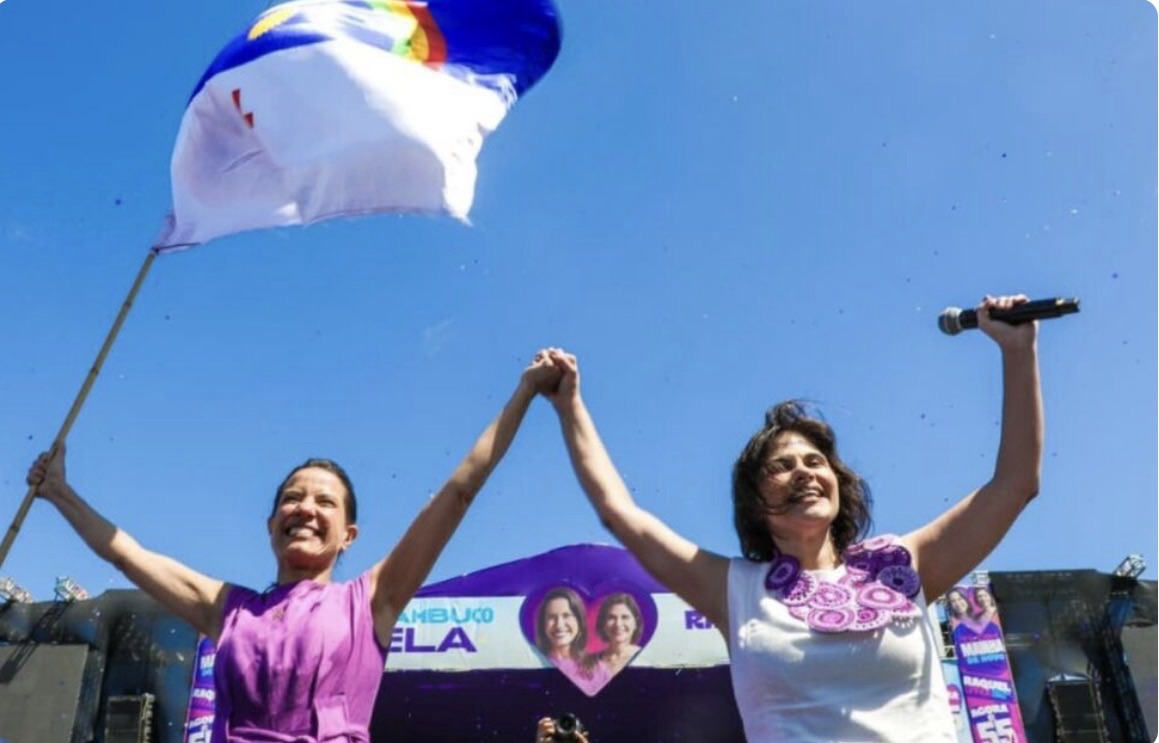 Datafolha: Raquel Lyra chega a 51,6% dos votos válidos e pode vencer no 1º turno
